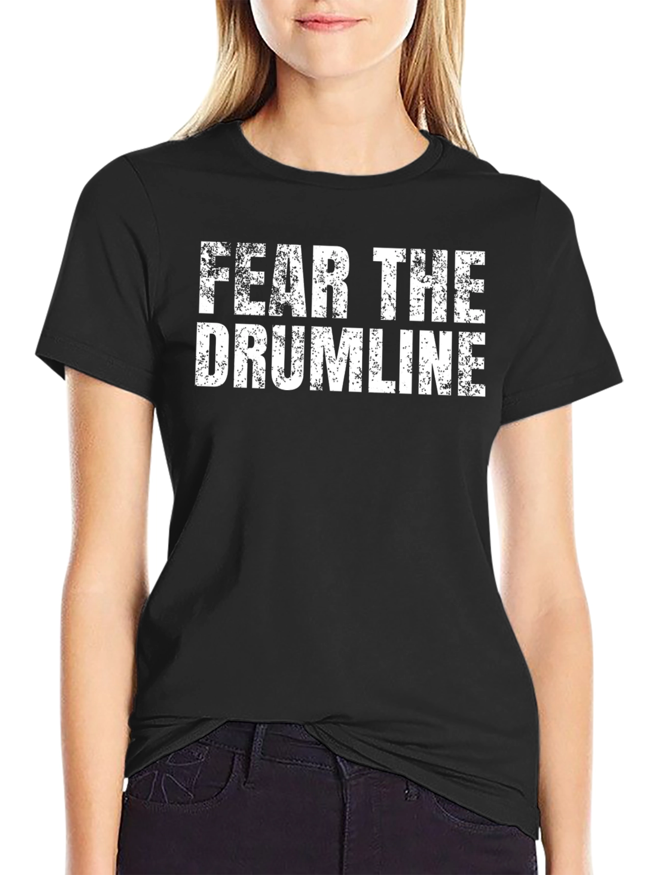 Fear the Drumline Black T-Shirt