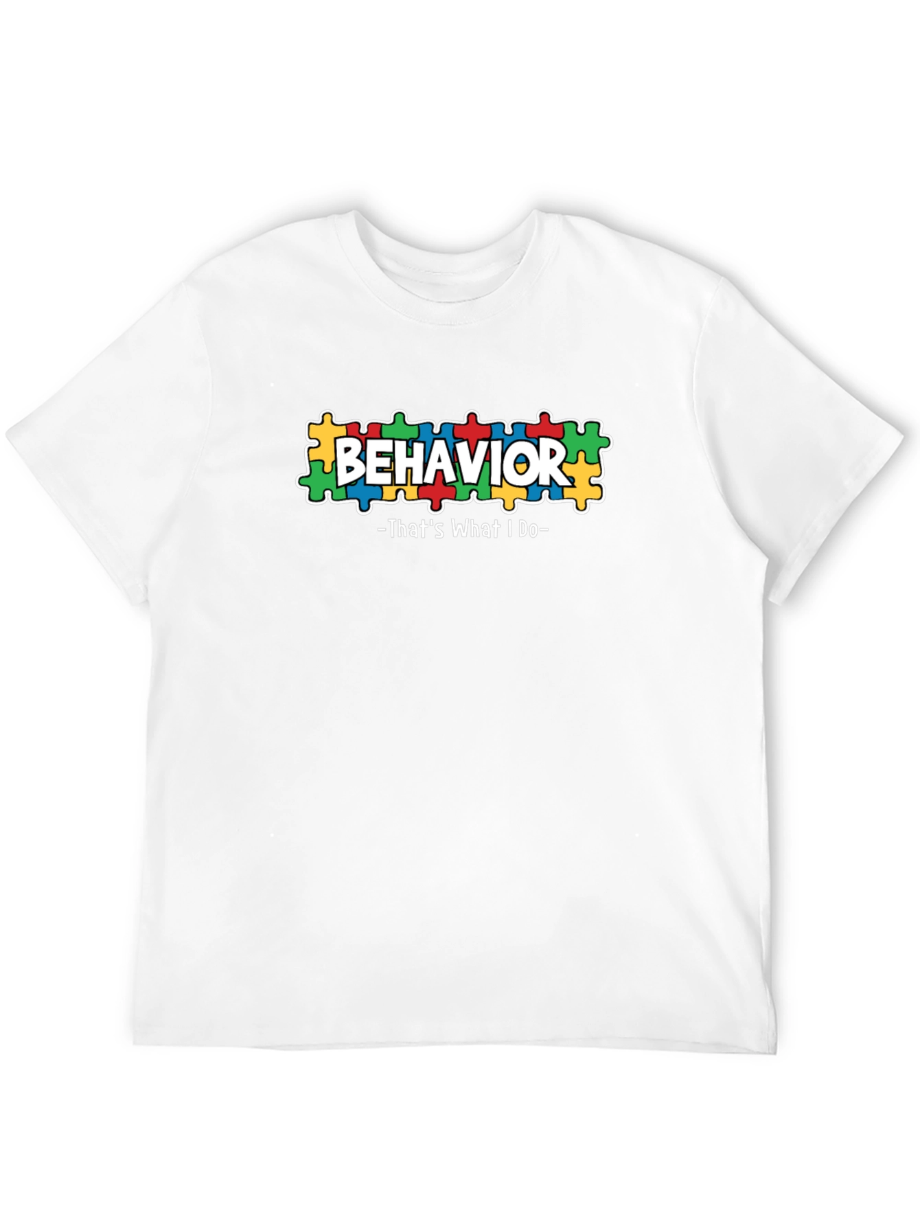Behavior Autism Puzzle Piece T-Shirt