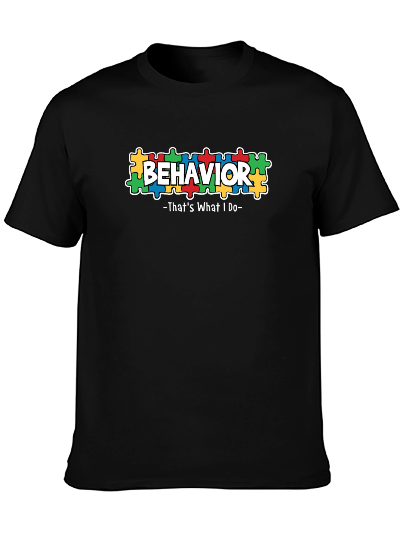Behavior Autism Puzzle Piece T-Shirt