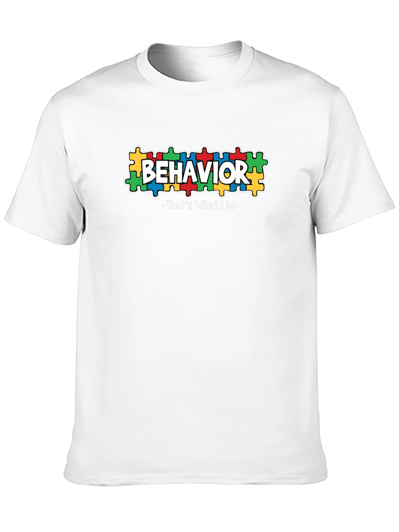 Behavior Autism Puzzle Piece T-Shirt