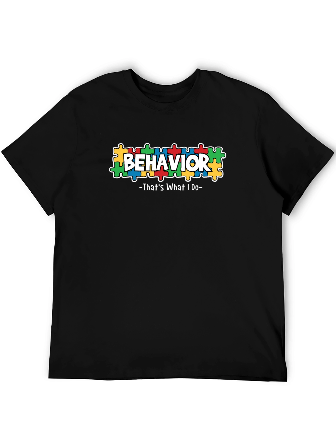 Behavior Autism Puzzle Piece T-Shirt