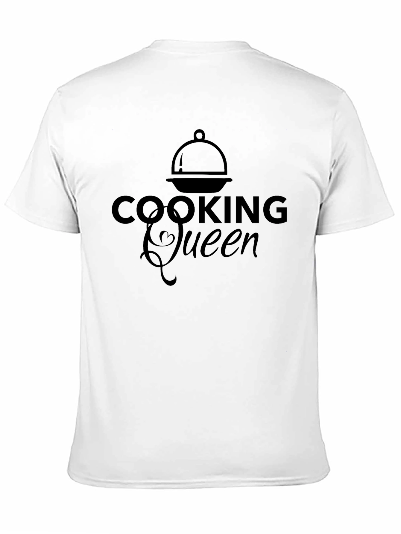 Cooking Queen Graphic T-Shirt - Black