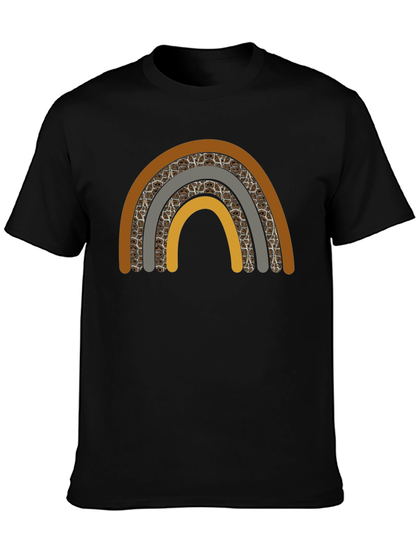 Boho Rainbow Graphic Tee - Stylish Comfort