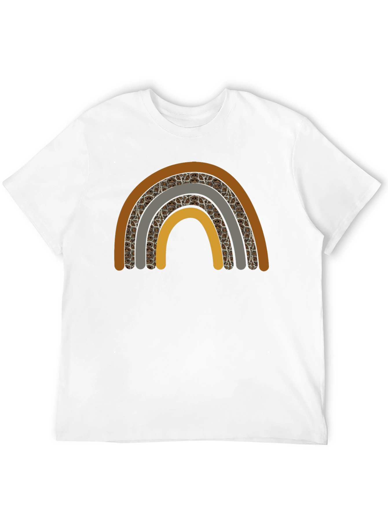 Boho Rainbow Graphic Tee - Stylish Comfort