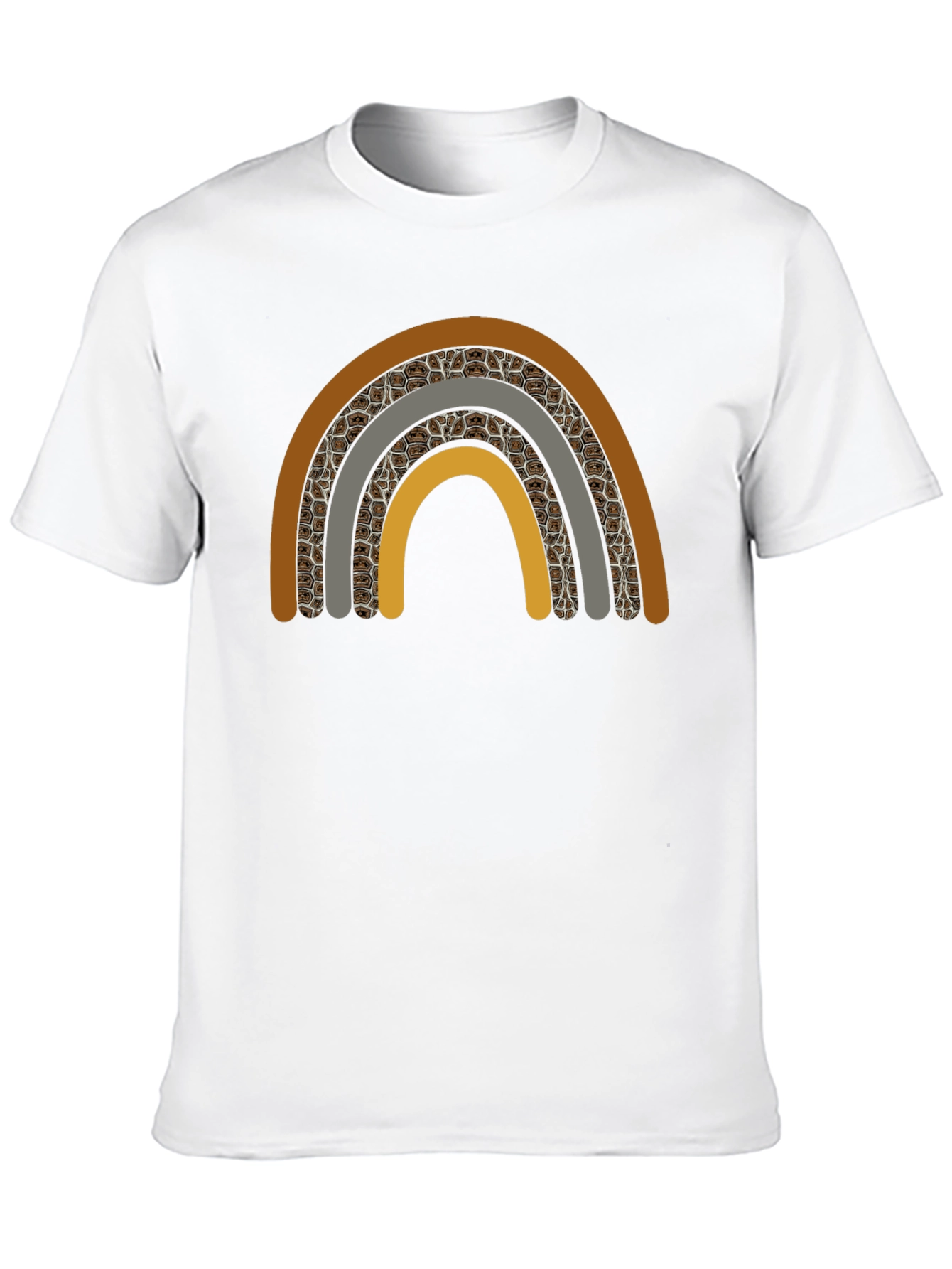 Boho Rainbow Graphic Tee - Stylish Comfort