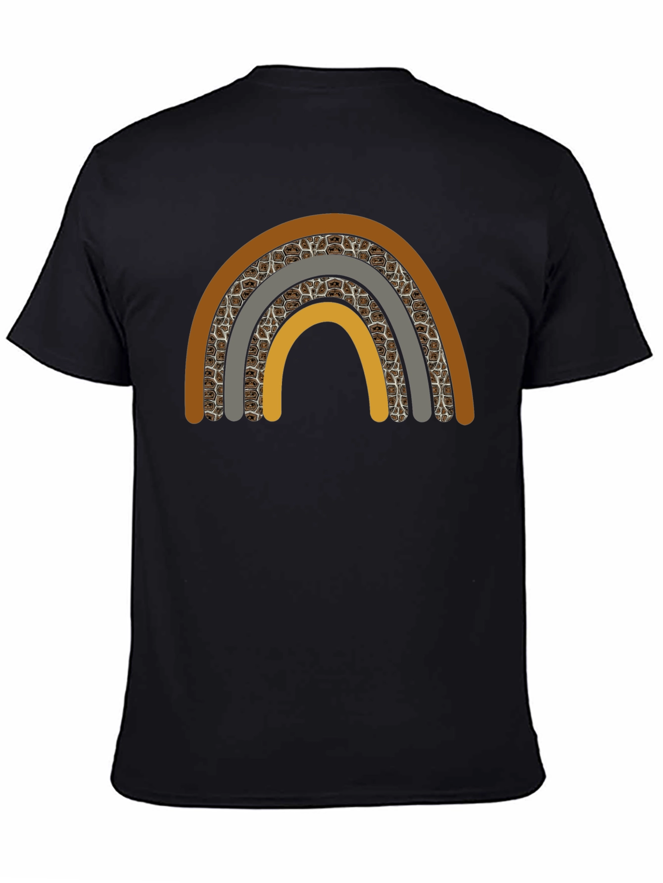 Boho Rainbow Graphic Tee - Stylish Comfort