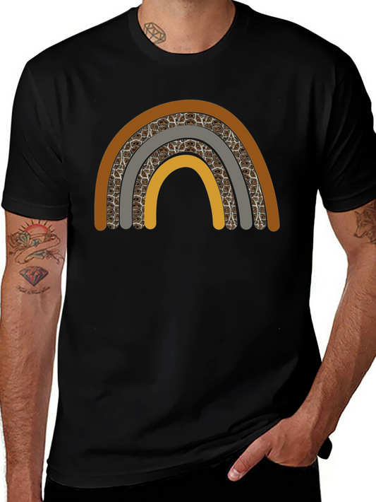 Boho Rainbow Graphic Tee - Stylish Comfort