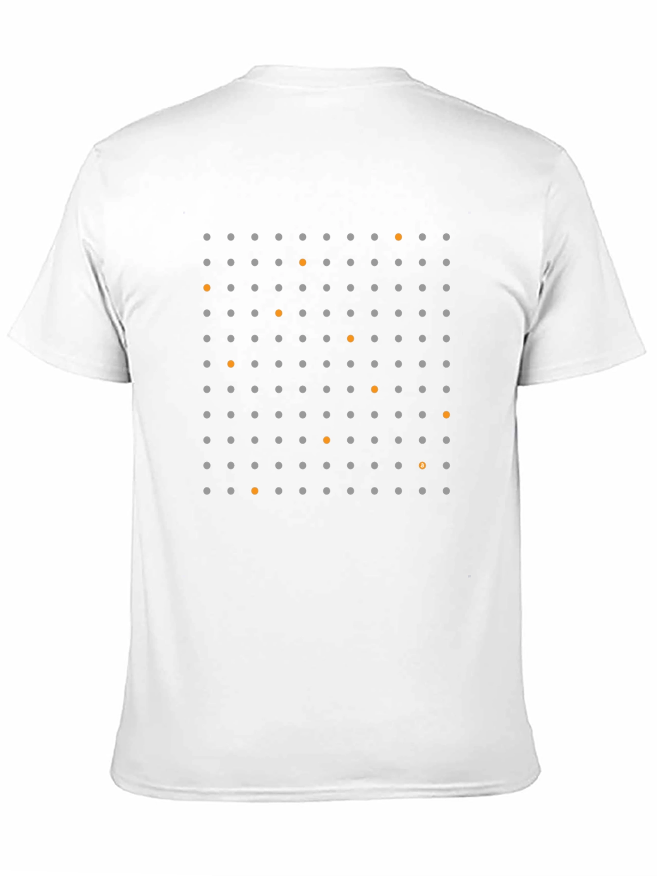 Abstract Dotted Grid Graphic Tee