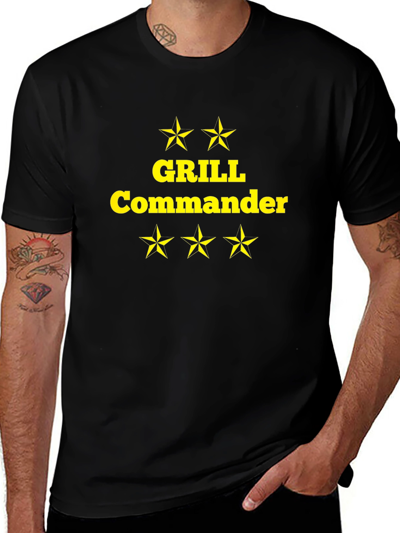 Grill Commander T-Shirt - BBQ Master Apparel
