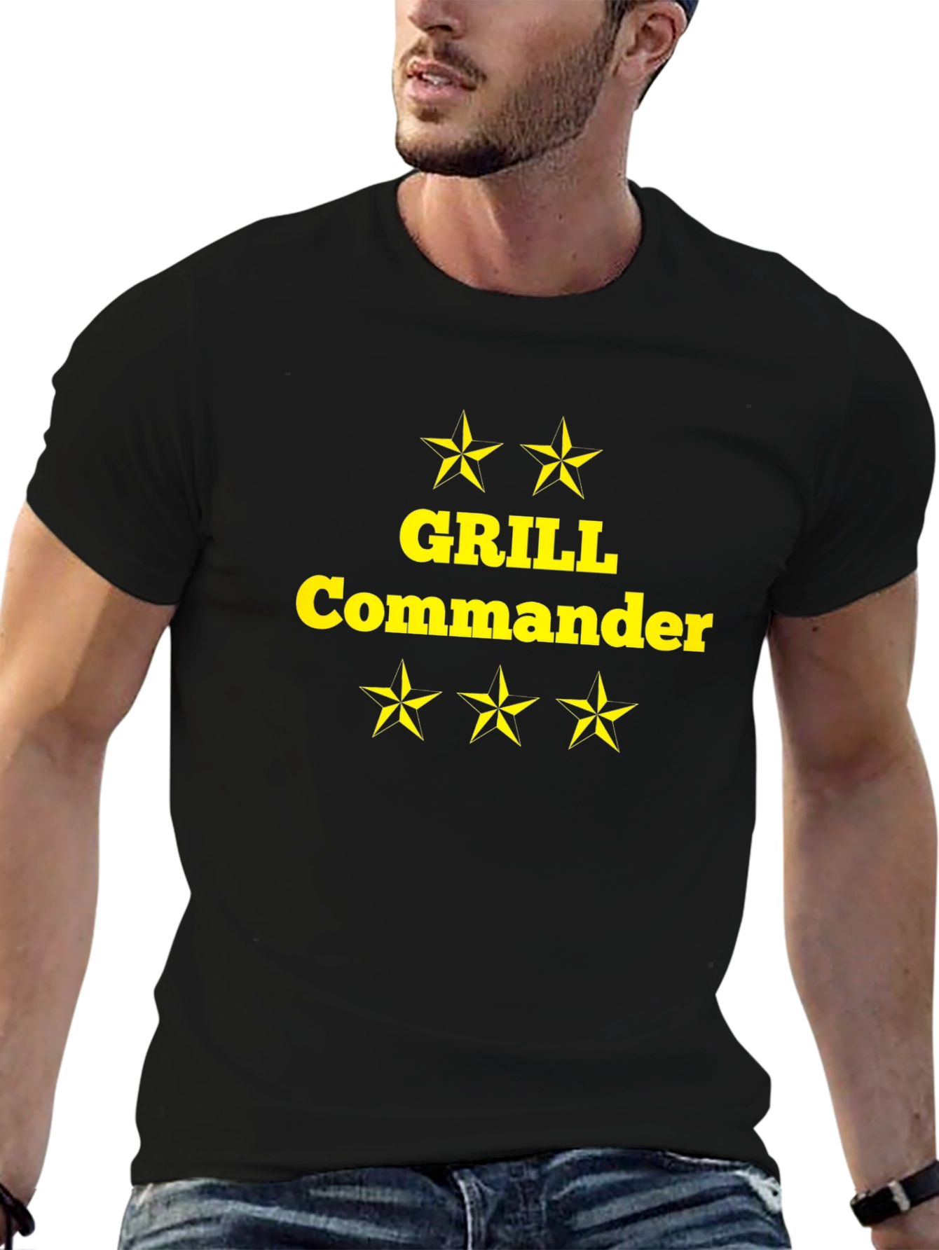 Grill Commander T-Shirt - BBQ Master Apparel
