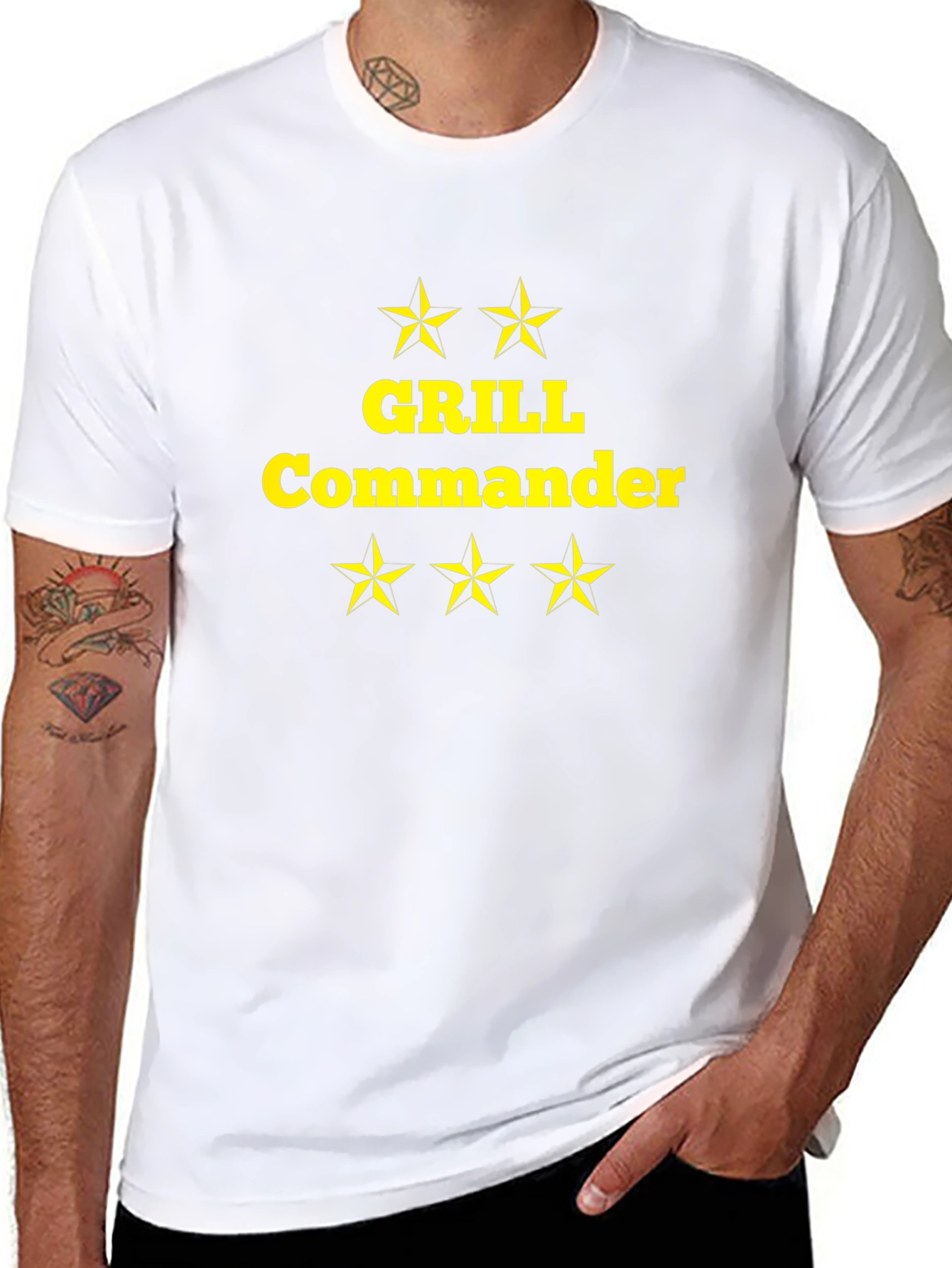 Grill Commander T-Shirt - BBQ Master Apparel