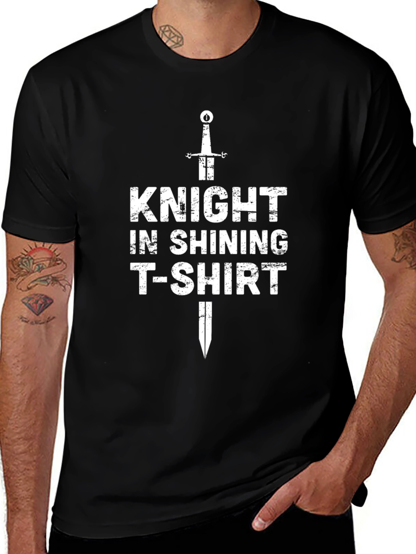 Knight in Shining T-Shirt - Novelty Graphic Tee