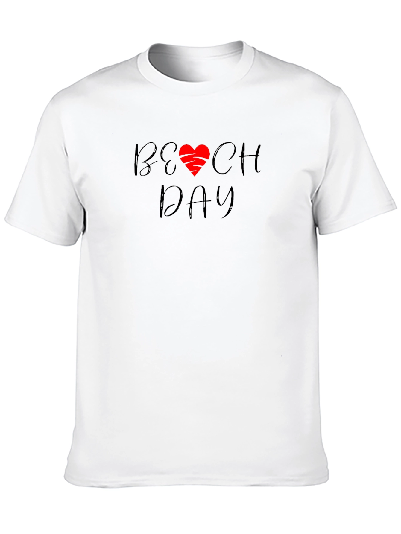 Beach Day Graphic Tee - Black