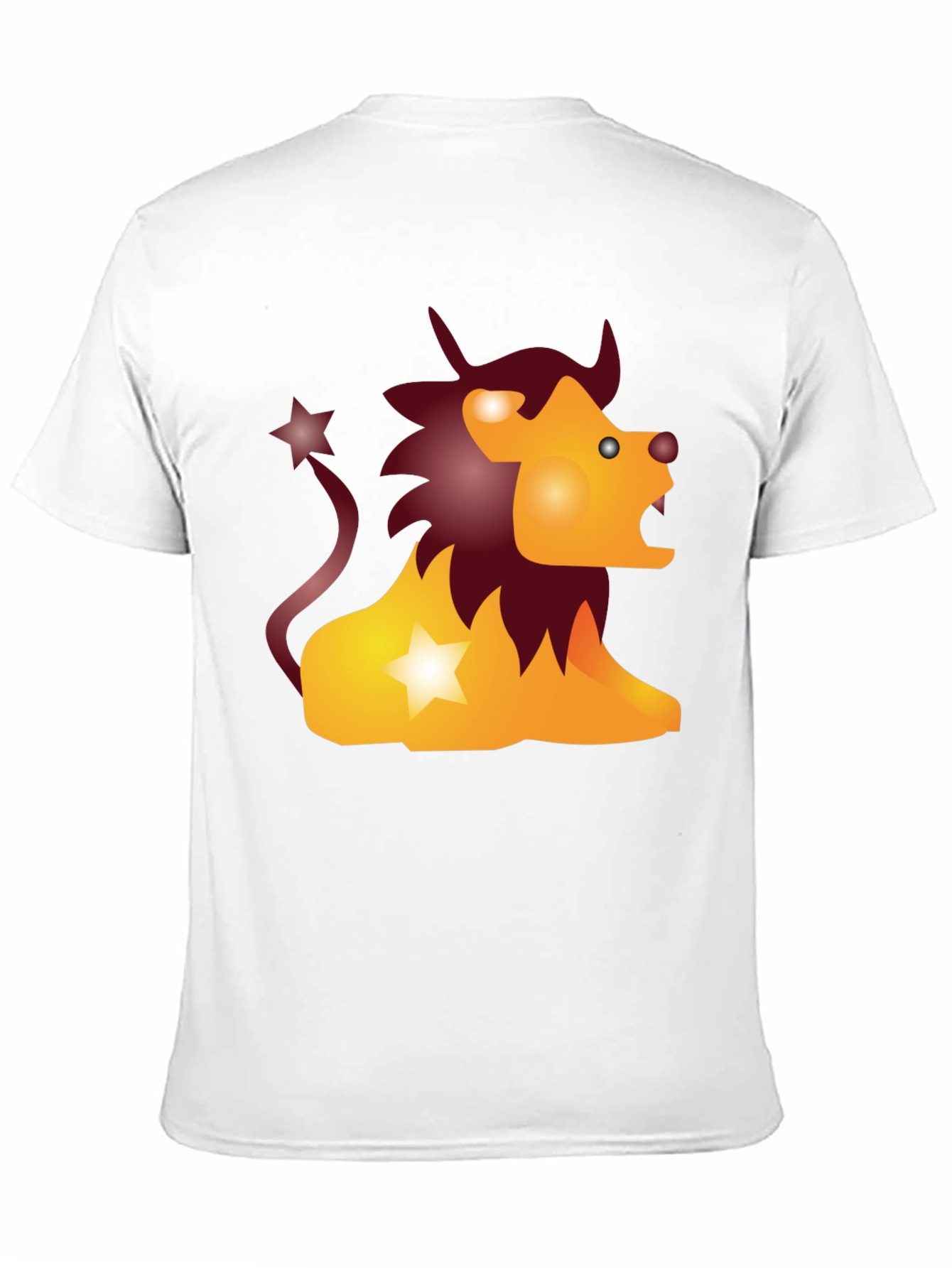 Zodiac Leo Graphic Tee - Black Cotton T-Shirt