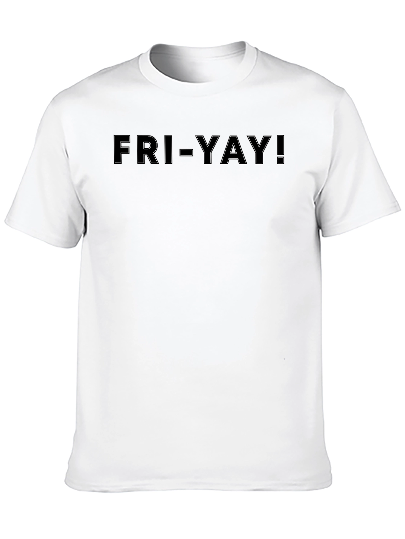 Mens FRI-YAY! Graphic Tee - Weekend Vibes!