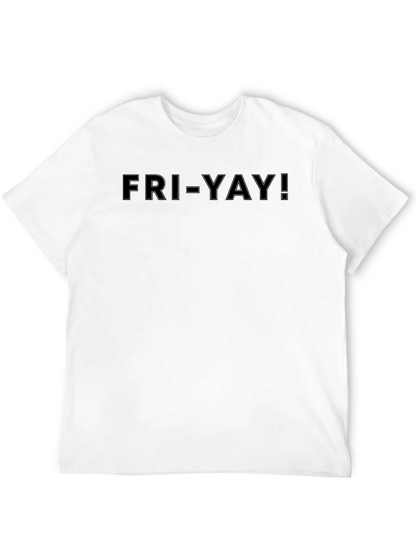 Mens FRI-YAY! Graphic Tee - Weekend Vibes!