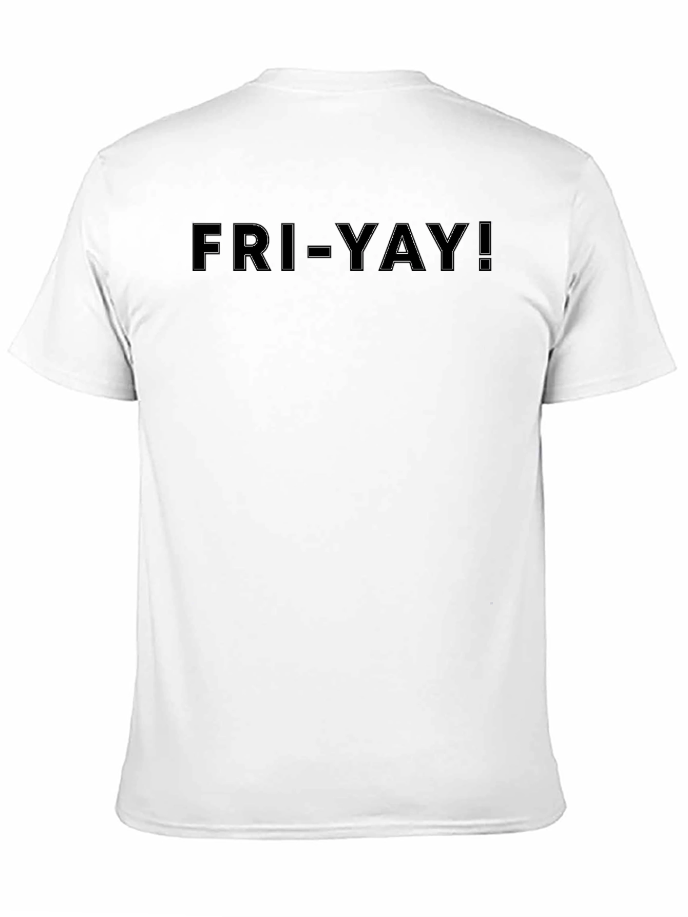 Mens FRI-YAY! Graphic Tee - Weekend Vibes!