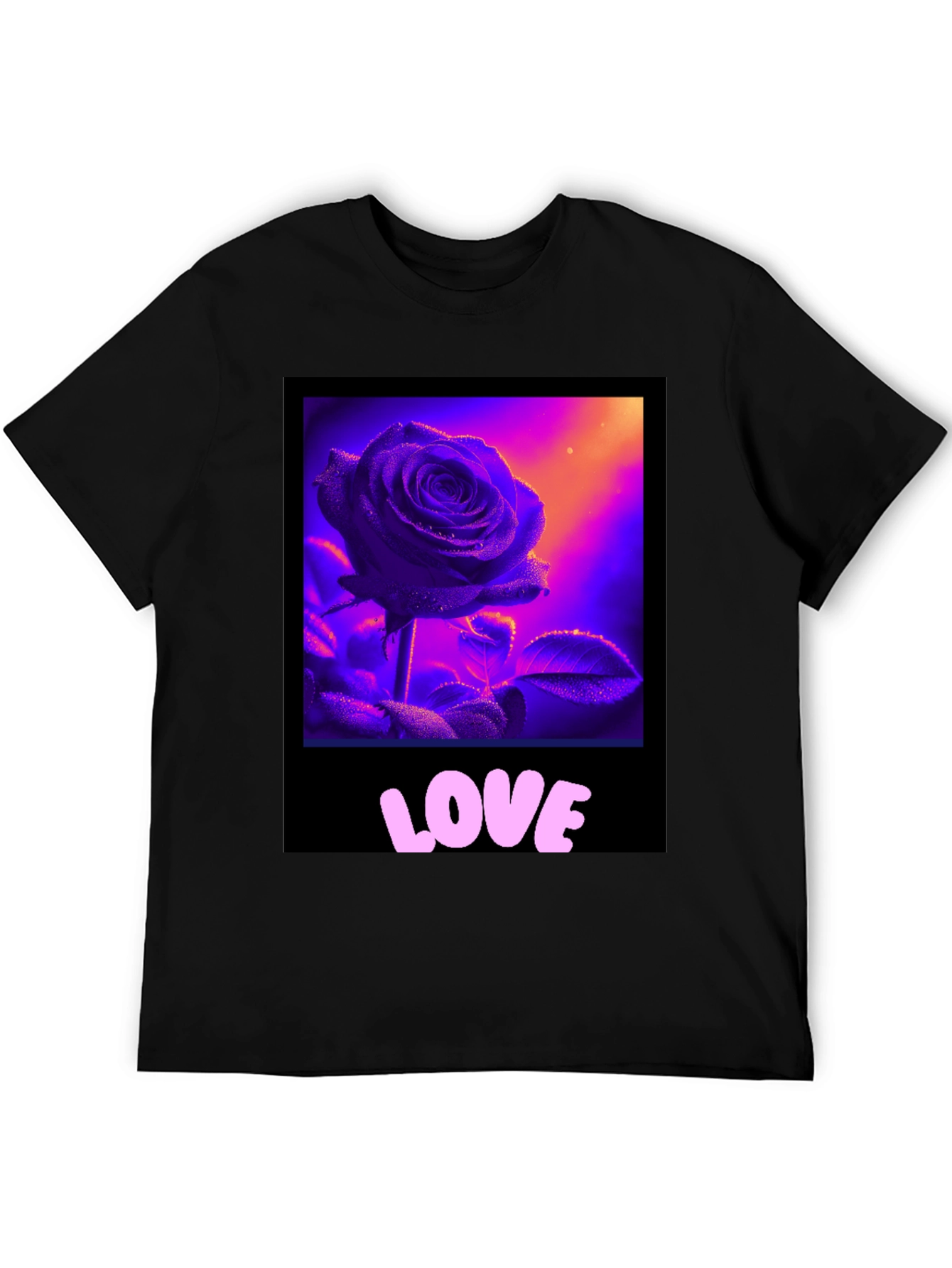 Rose Love Graphic T-Shirt