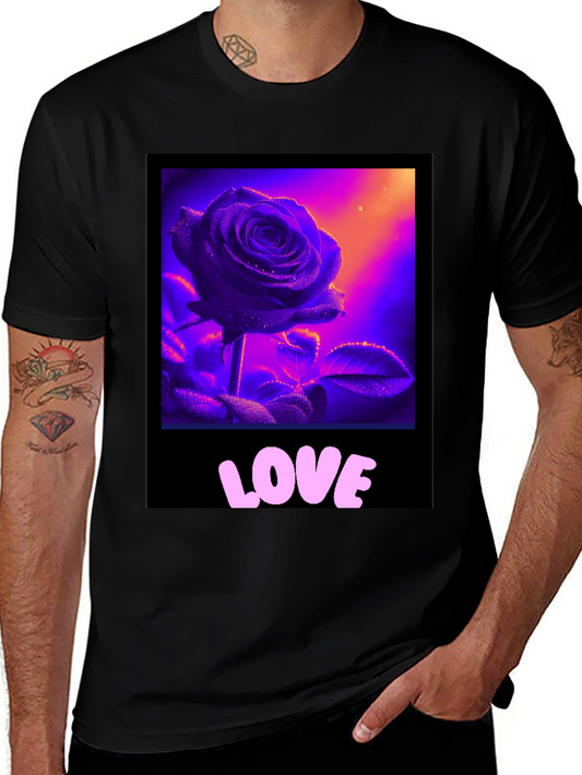 Rose Love Graphic T-Shirt