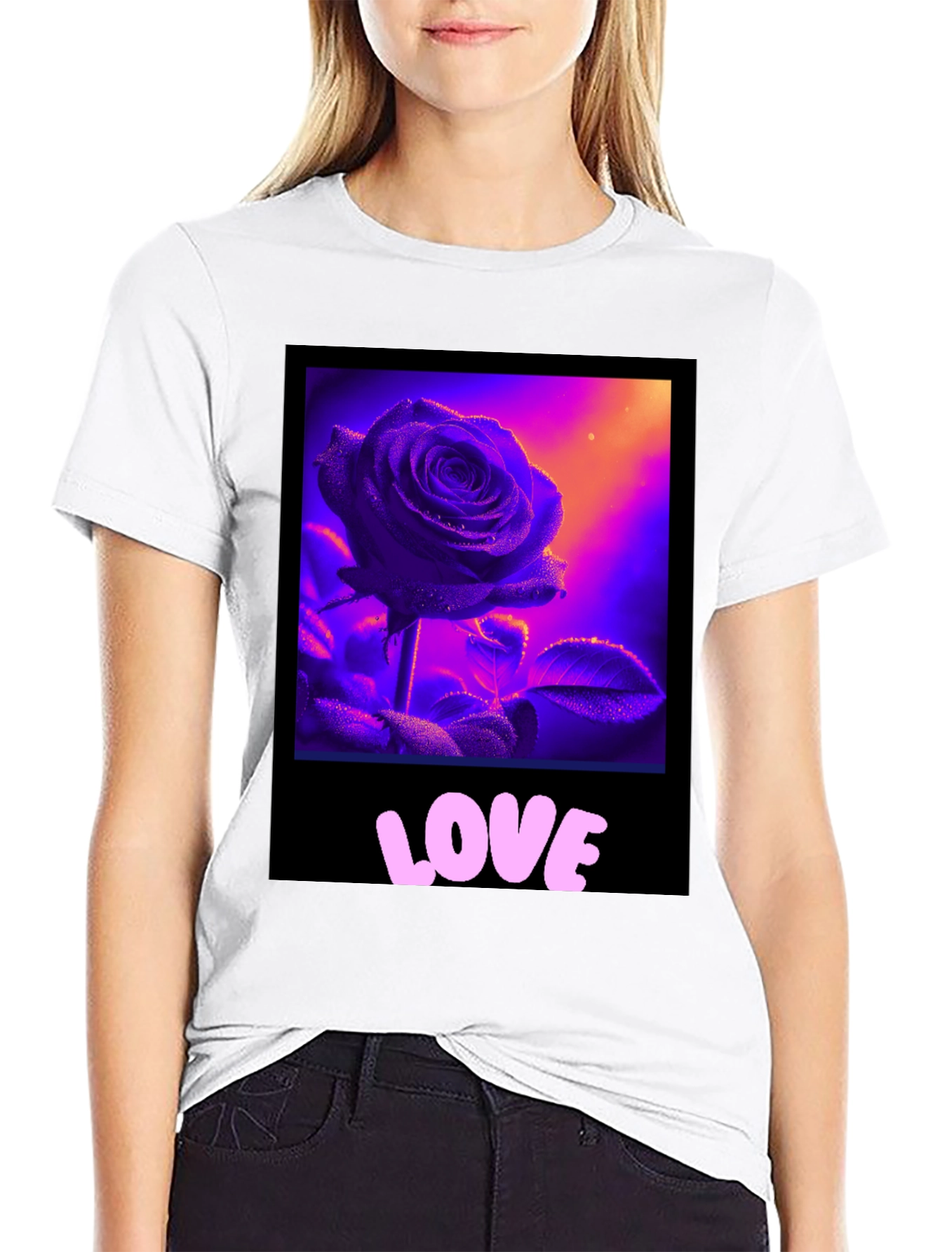 Rose Love Graphic T-Shirt