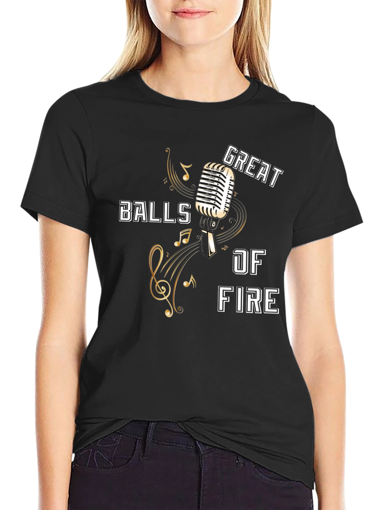 Great Balls of Fire T-Shirt - Music Lover Tee