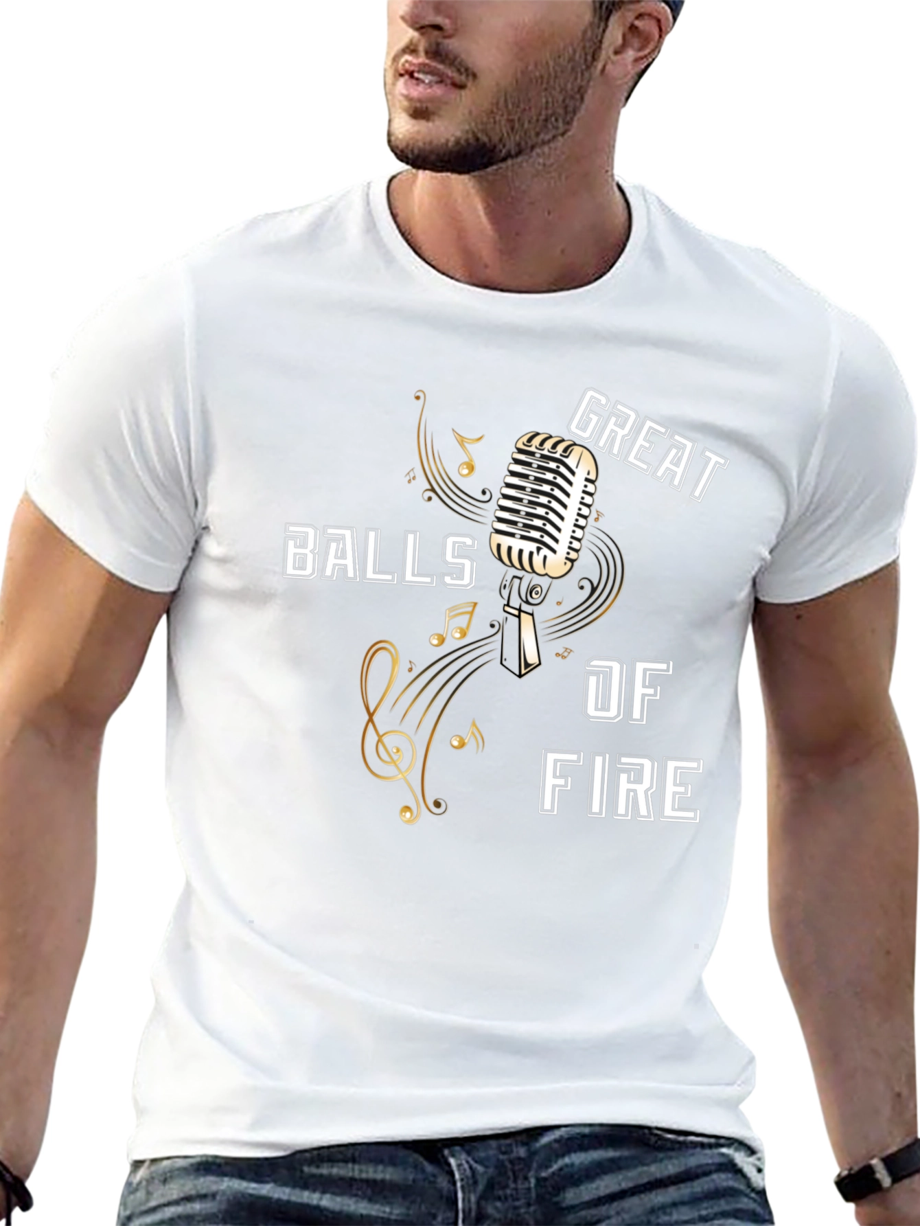 Great Balls of Fire T-Shirt - Music Lover Tee