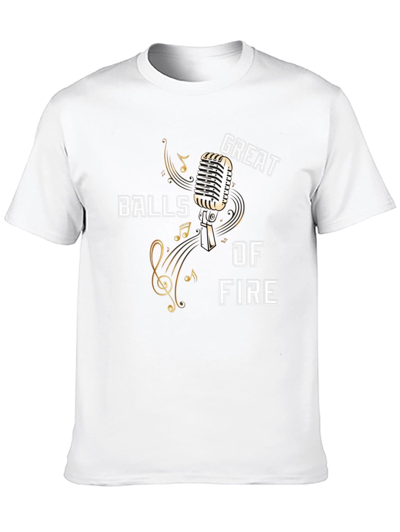 Great Balls of Fire T-Shirt - Music Lover Tee