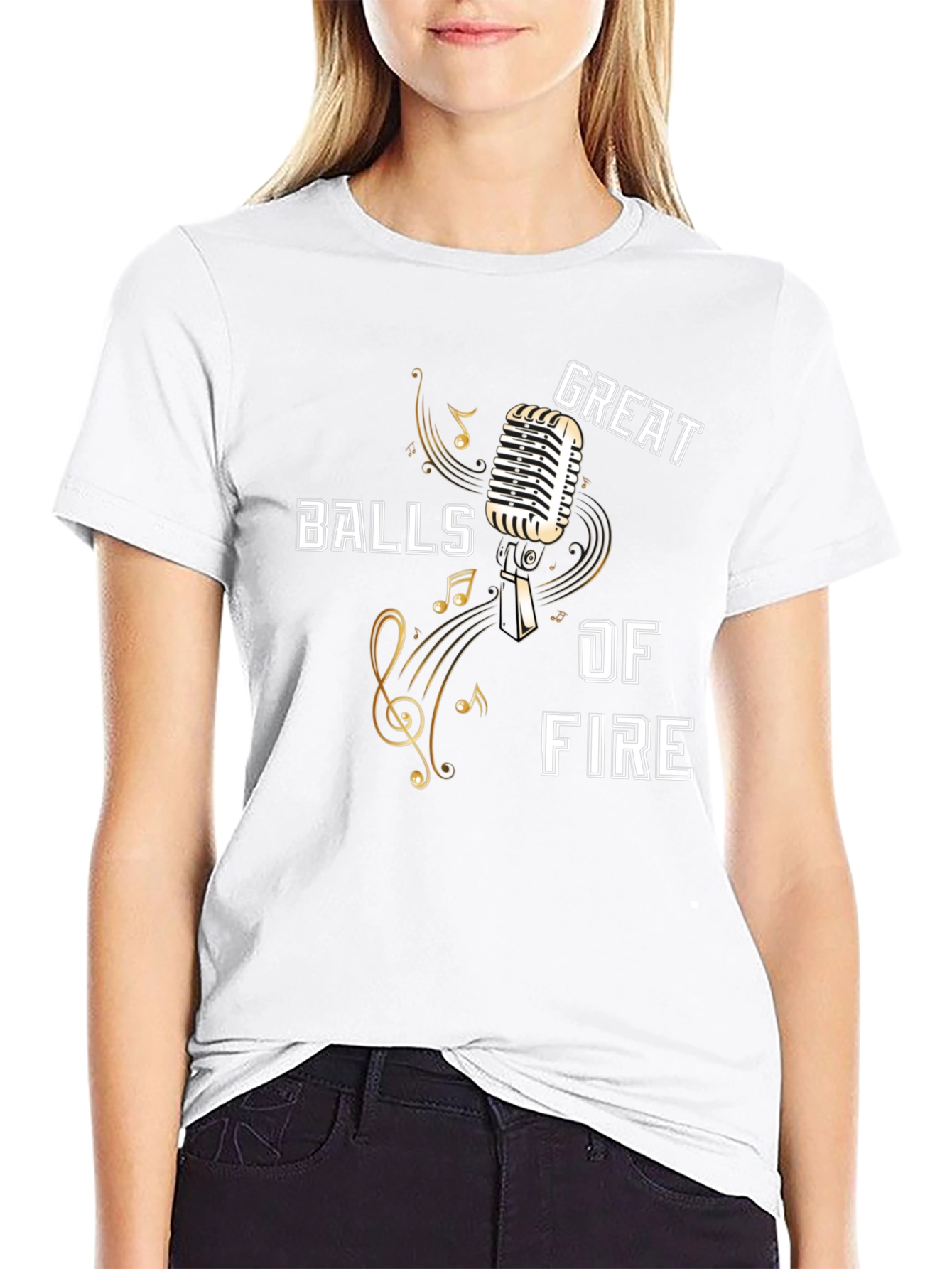 Great Balls of Fire T-Shirt - Music Lover Tee
