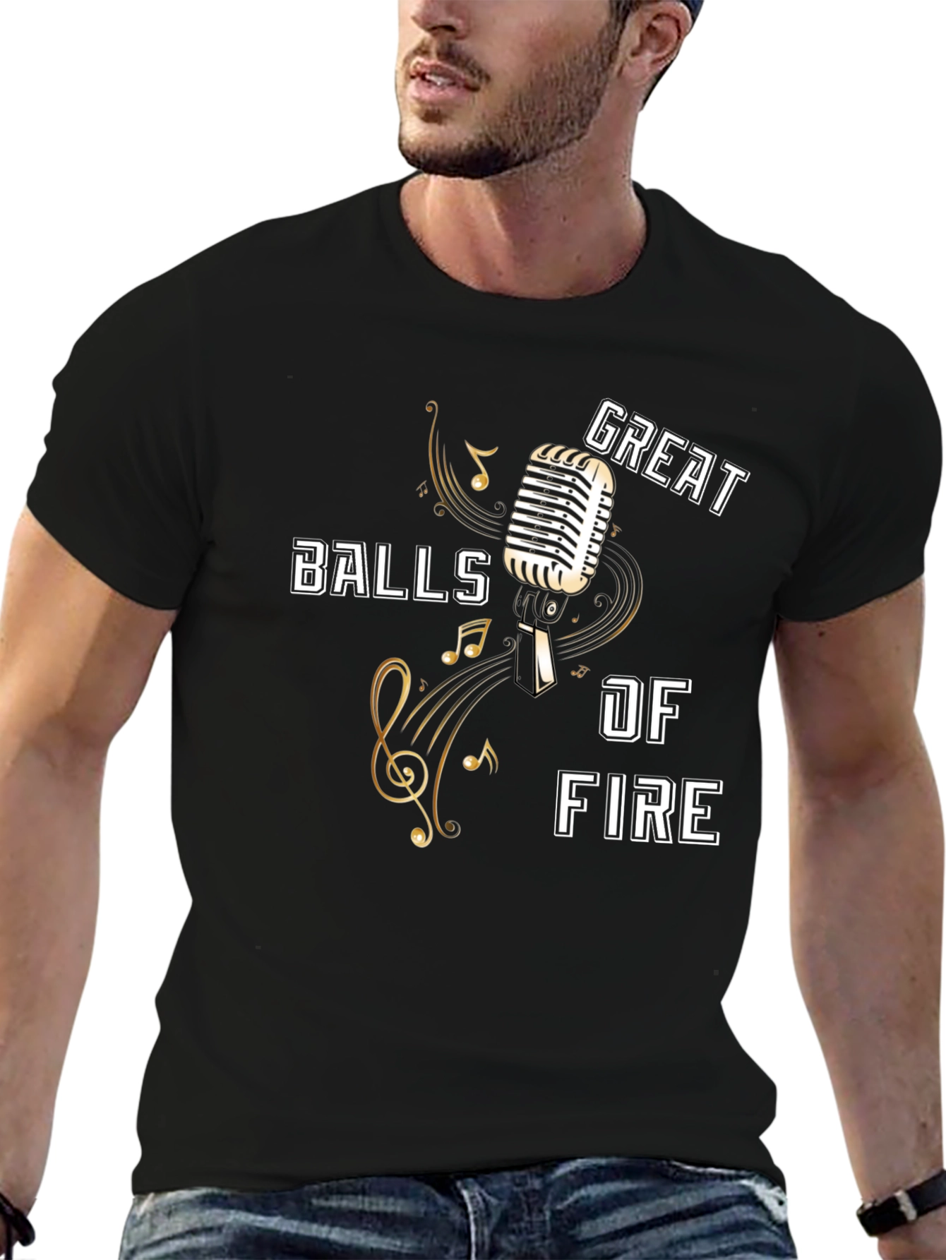 Great Balls of Fire T-Shirt - Music Lover Tee
