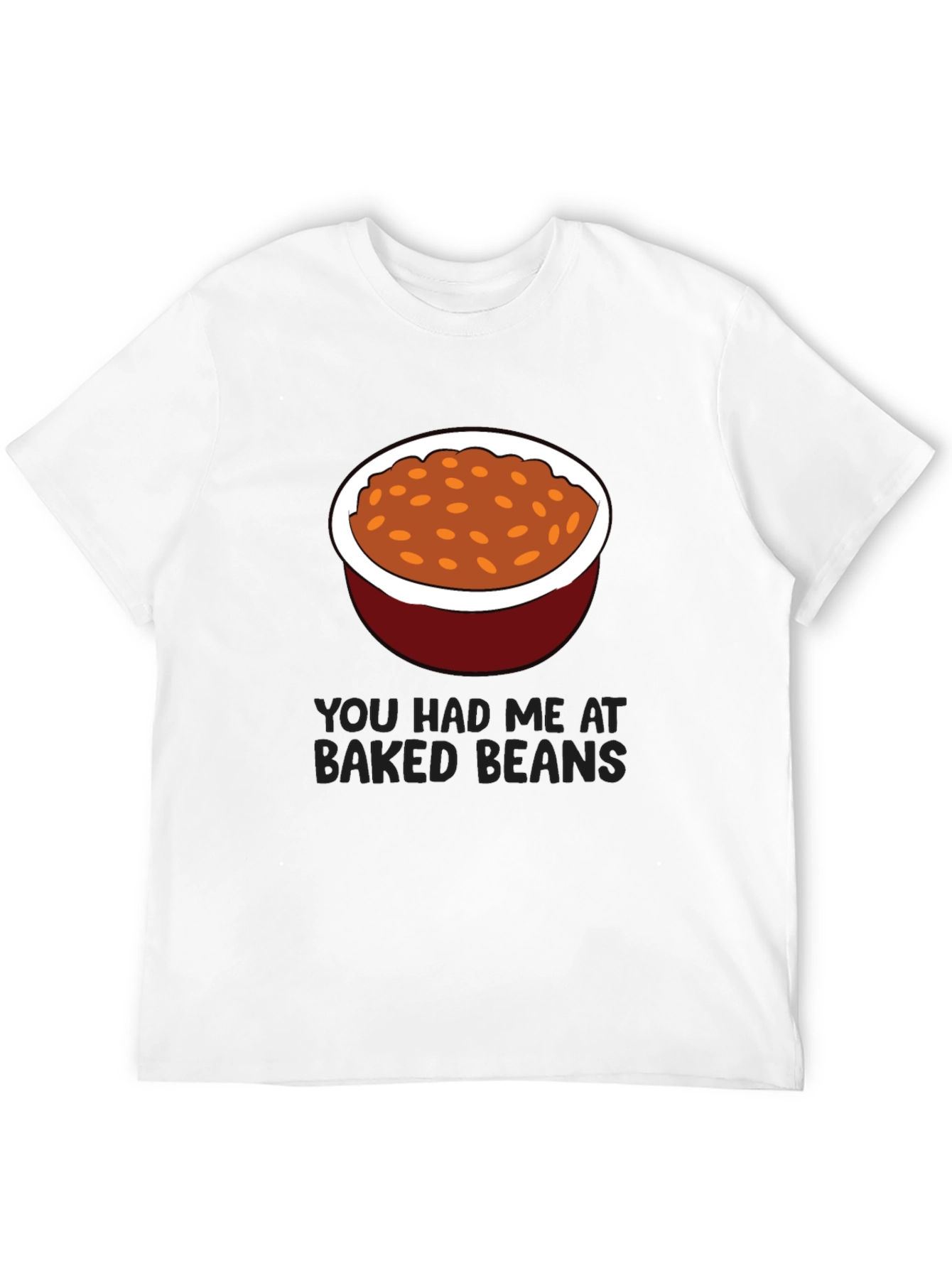Baked Beans Graphic Tee - Funny Food Lovers T-Shirt