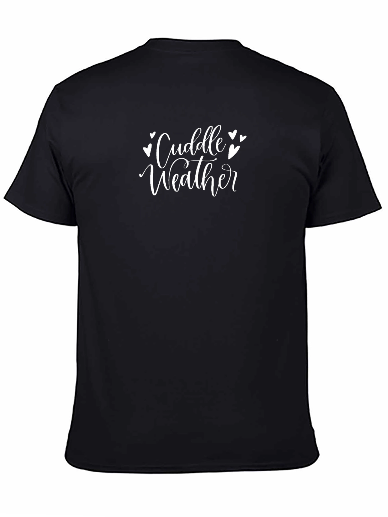 Cuddle Weather Graphic Tee - Black Casual Shirt