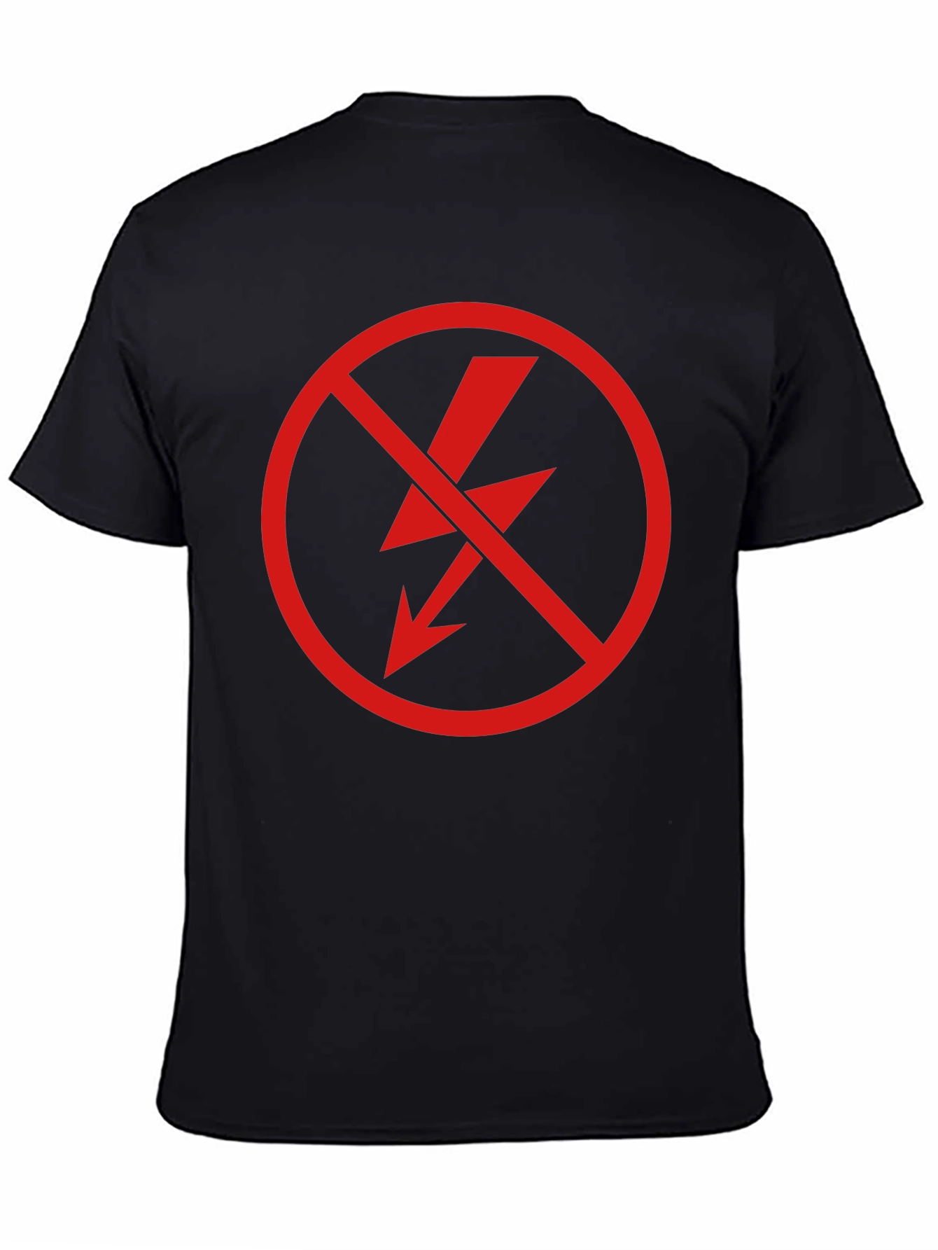 No Power T-Shirt - Graphic Tee - Black