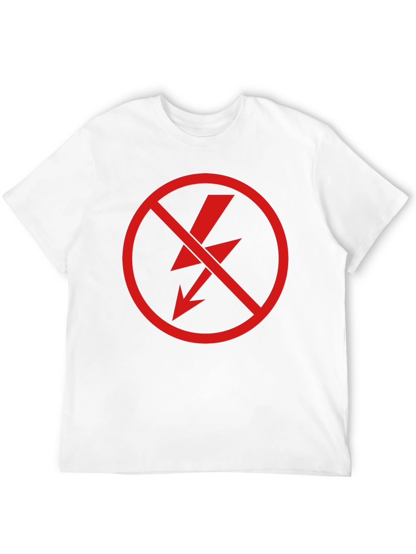 No Power T-Shirt - Graphic Tee - Black