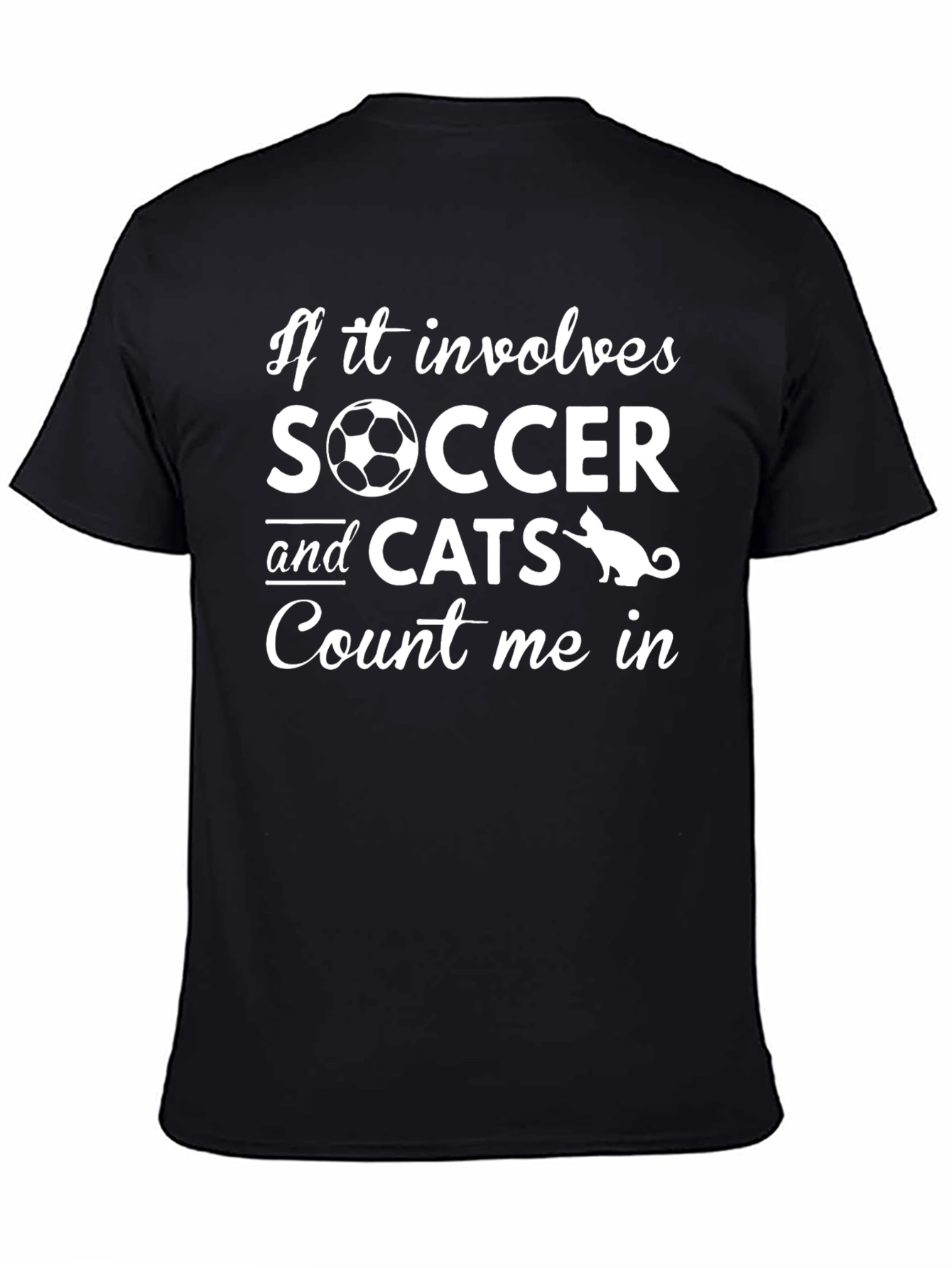 Soccer and Cats T-Shirt
