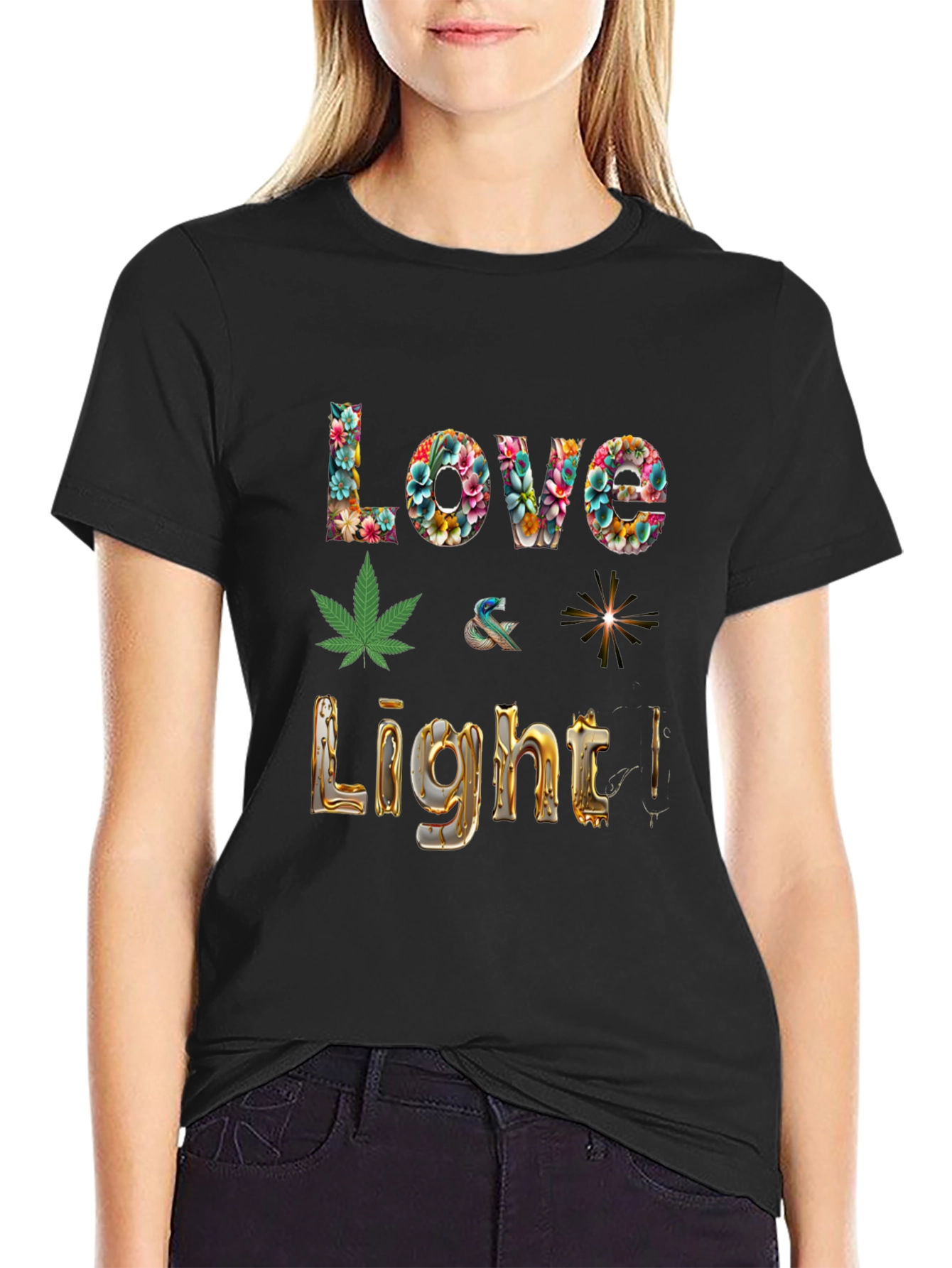 Love & Light Graphic T-Shirt