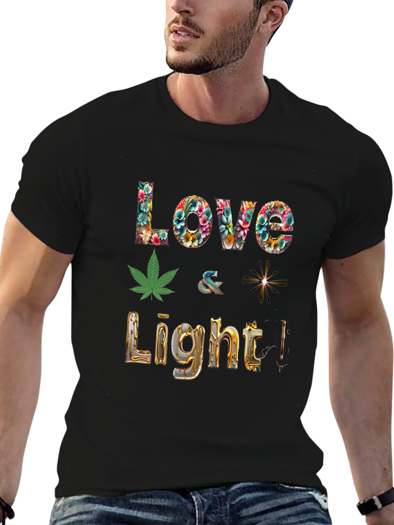 Love & Light Graphic T-Shirt