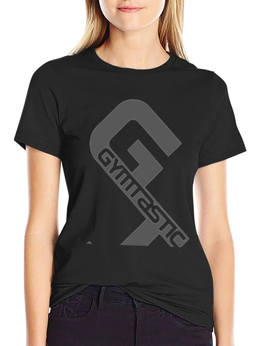 Gymnastic Logo T-Shirt - Classic Black Tee