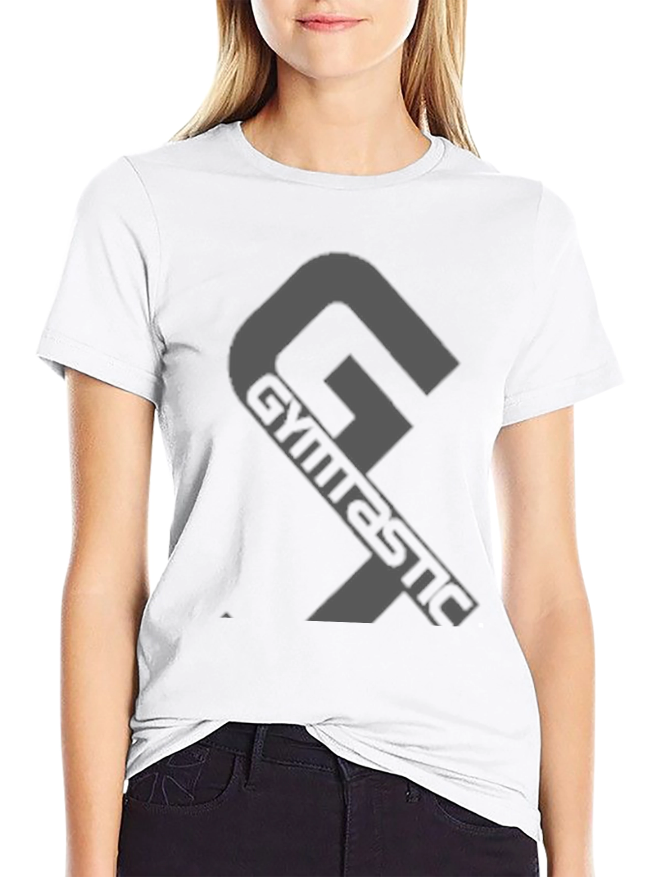 Gymnastic Logo T-Shirt - Classic Black Tee