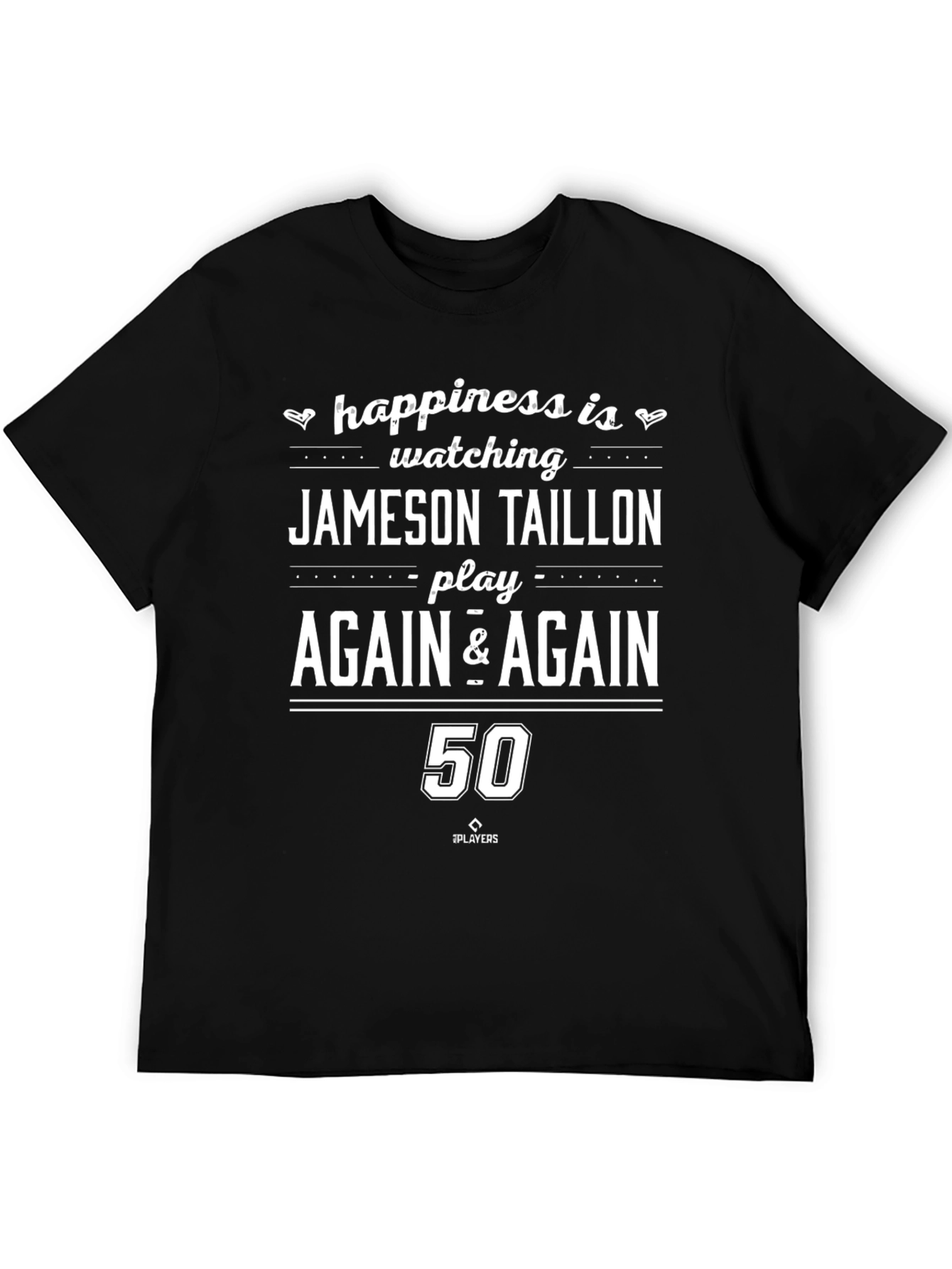 Jameson Taillon Fan T-Shirt - Number 50 - Baseball