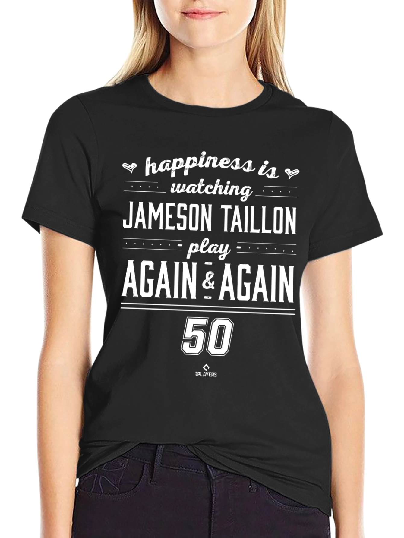 Jameson Taillon Fan T-Shirt - Number 50 - Baseball