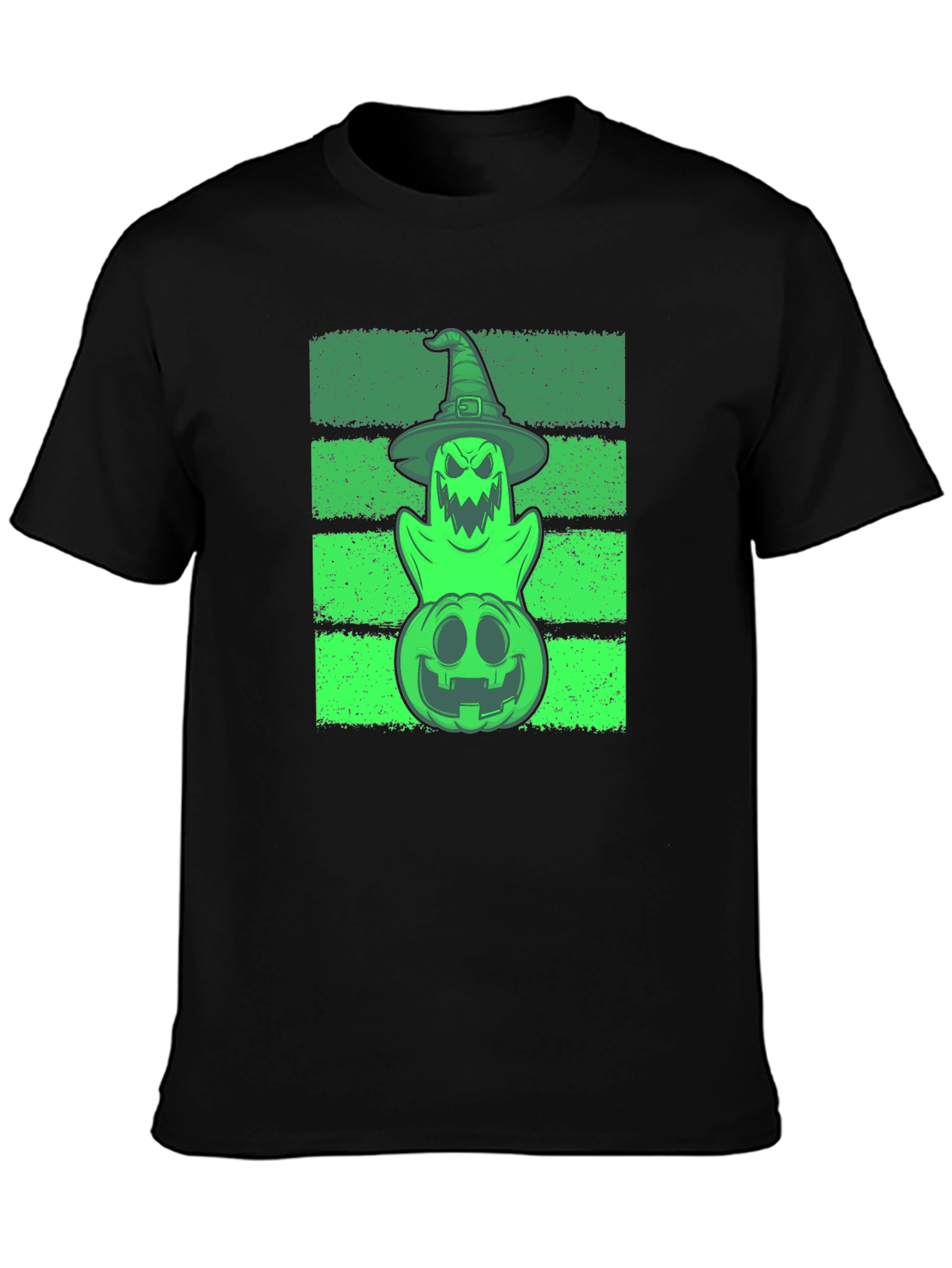 Spooky Stacked Halloween Graphic Tee