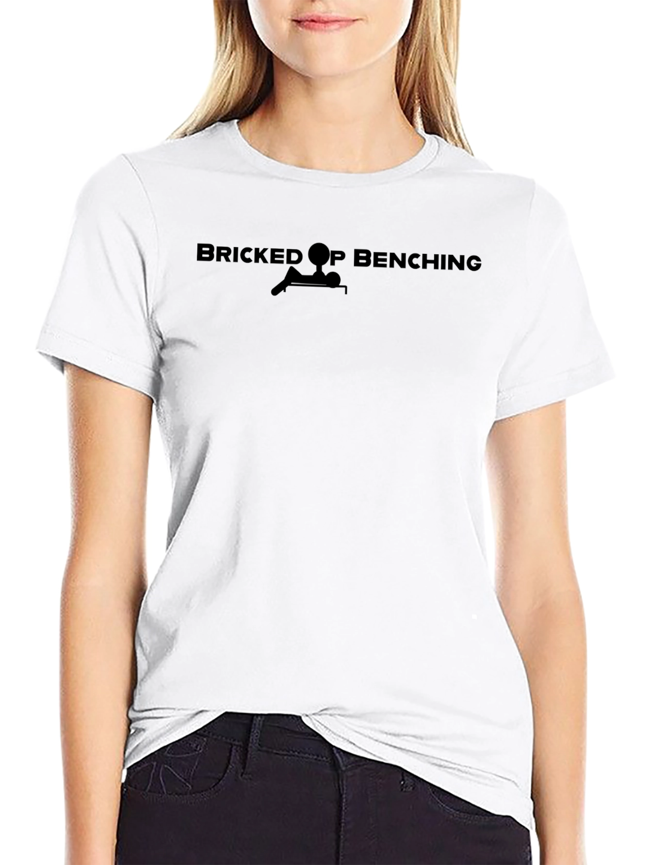 Bricked Up Benching Graphic T-Shirt