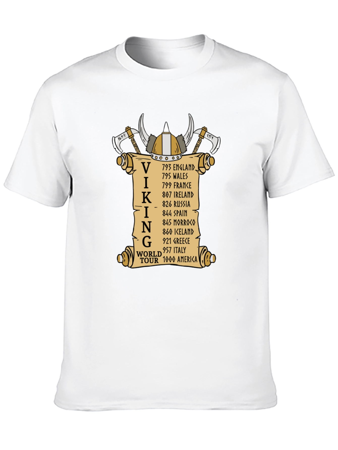Viking World Tour T-Shirt - Black