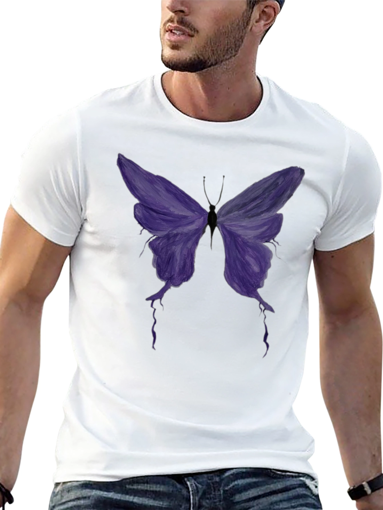 Butterfly Graphic T-Shirt