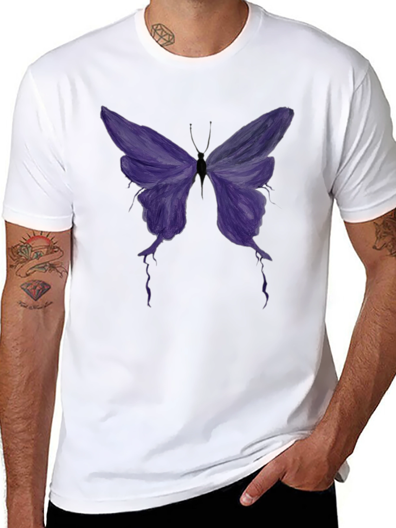 Butterfly Graphic T-Shirt