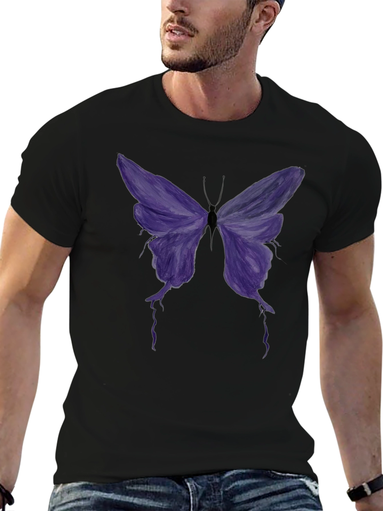 Butterfly Graphic T-Shirt