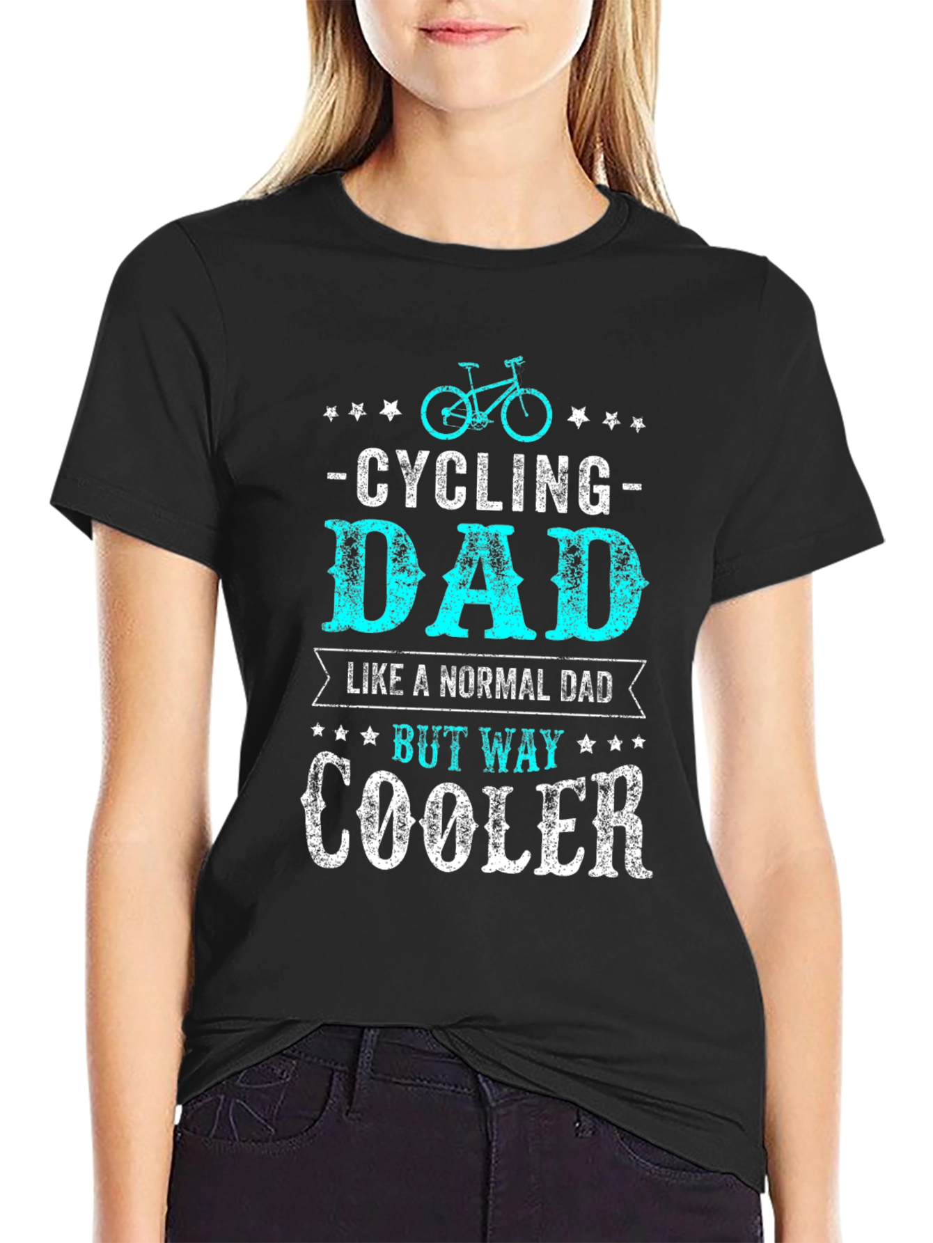 Cycling Dad T-Shirt - Cool Fathers Day Gift