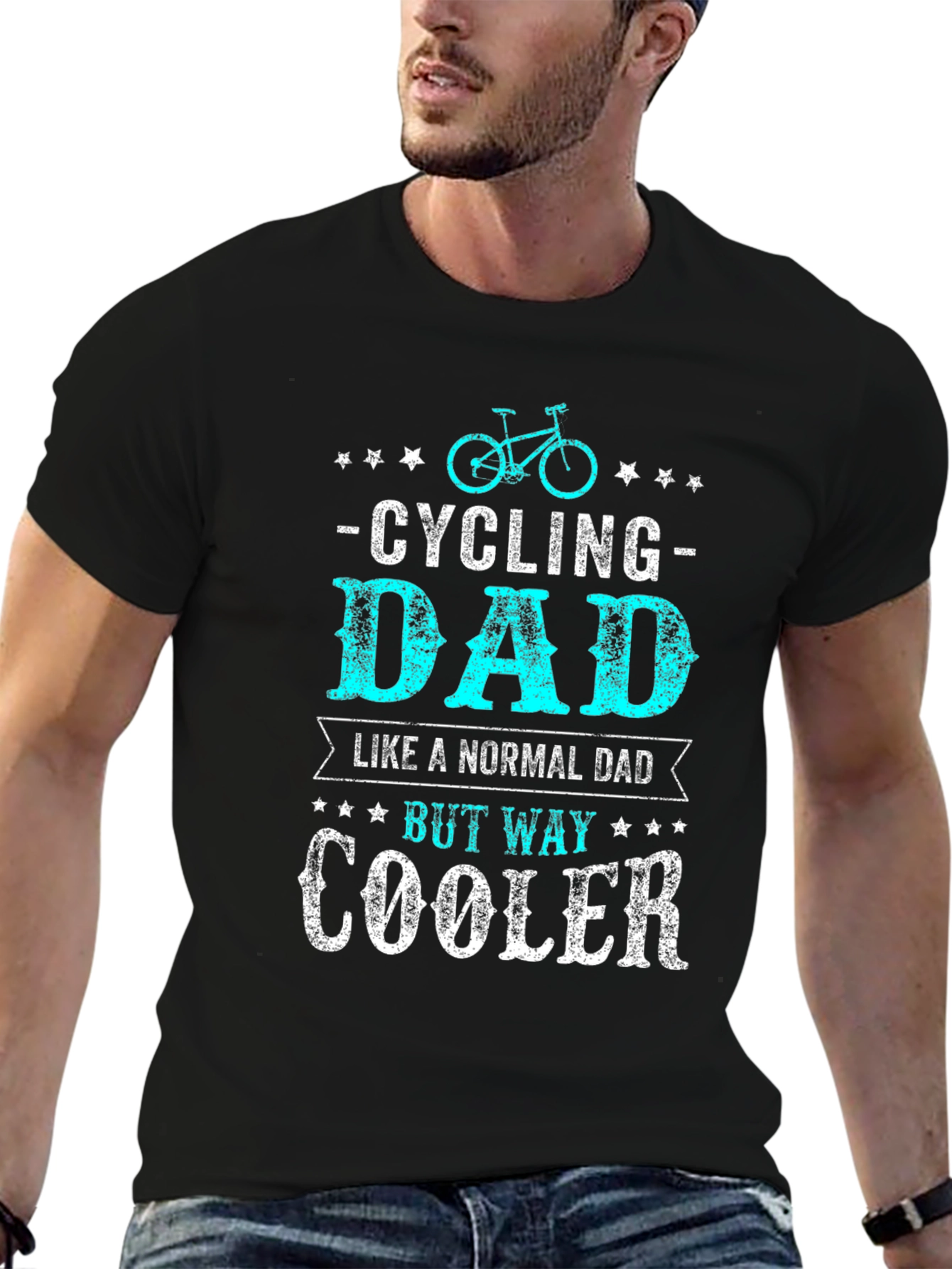 Cycling Dad T-Shirt - Cool Fathers Day Gift