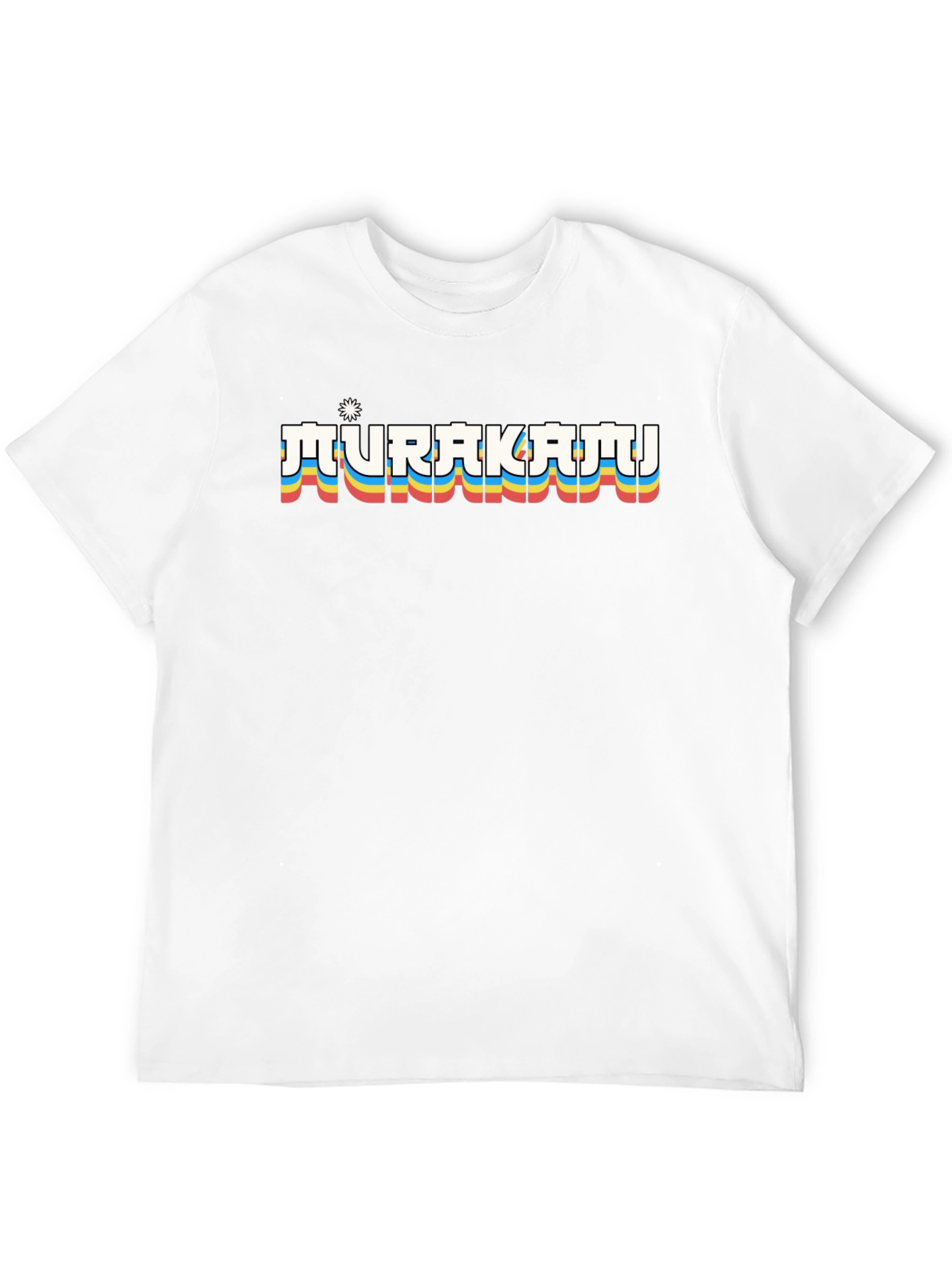 Retro Murakami T-Shirt - Black