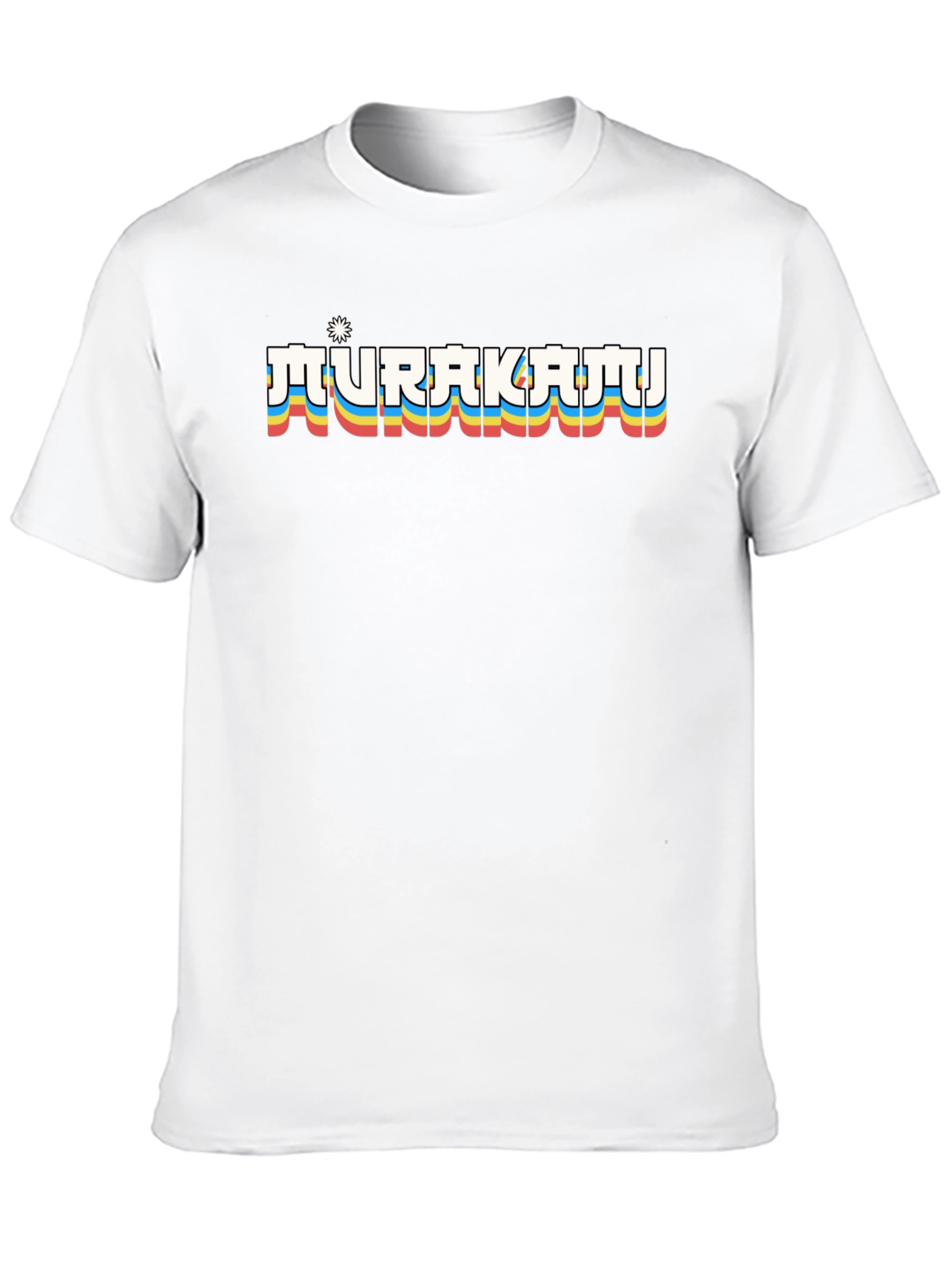 Retro Murakami T-Shirt - Black